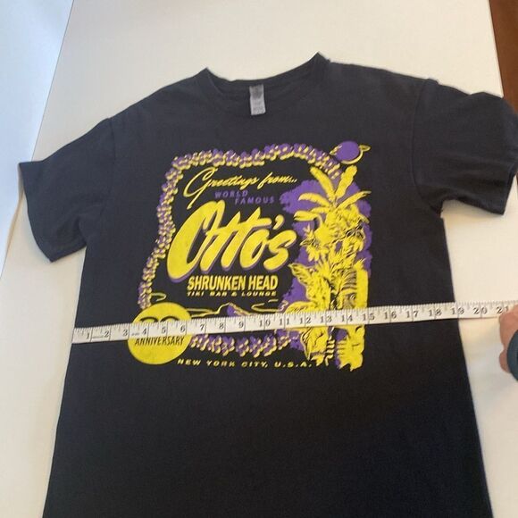 Otto's Shrunken Head Tiki Bar NY 20th Anniversary Size Medium - Picture 4 of 8